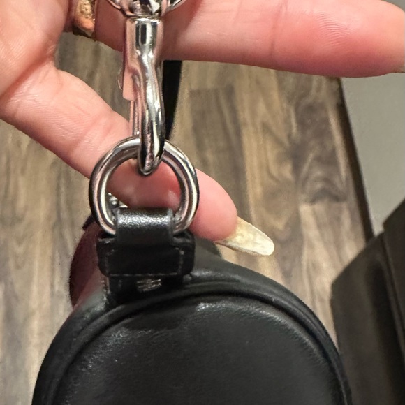 Coach Black Cylindrical Leather Shoulder Bag - Picture 7 of 12